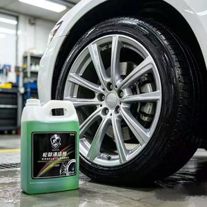 CheVe.Gar CV-1033 Limpiador de Ruedas de Plástico 4L, Eliminador de Óxido sin Contacto, <span class=keywords><strong>Desengrasante</strong></span> para Llantas de Aleación, Lubricante para Cadenas y Piñones de Coche - Product Image 3