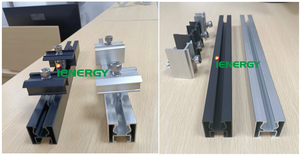 Material de montaje Solar, sistema de fijación <span class=keywords><strong>Schletter</strong></span>, abrazaderas de estantería rápida para panel solar de 30 ~ 45mm - Product Image 5