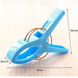 L0085 edredón a prueba de viento Clip de ropa Clip fuerte a prueba de viento plástico secado edredón Clip pinza de ropa secado sábanas - Product Image 5