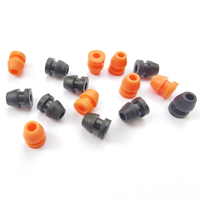 Anneau de sortie de câble en silicone personnalisable, double face, étanche, pour protection de bobine de câble