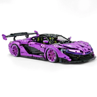 Guly 10617 3568 pièces – Voiture de sport technique télécommandée – Modèle de voiture de course populaire – Briques de construction – Jouets pour enfants – Ensembles de blocs de construction