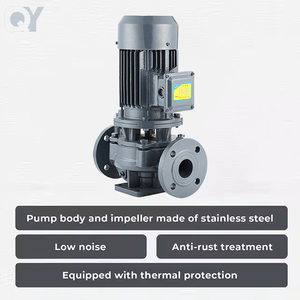 Bomba en línea vertical QY con cuerpo de hierro fundido y anticorrosión - Product Image 2