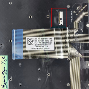 LA ละติน RGB แป้นพิมพ์แล็ปท็อปสําหรับ <span class=keywords><strong>Asus</strong></span> Rog Strix G15 <span class=keywords><strong>G513</strong></span> G513RW G513RC G513RM G513QR G513QM 0KNR0-481JLA00 V202826FE1 - Product Image 6