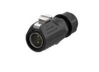 LP20 5 Pin Electrical Terminal Cable Wiring Connecting Plug Outdoor LED Garden Lighting Plastic IP68 Waterproof Connector