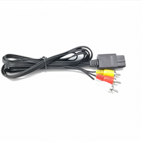Câbles Audio-vidéo AV pour Console de jeux vidéo SNES/N64, cordon de fil de 6 pieds, câble RCA TV AV, câble de plomb pour Nintendo 64/GameCube AV
