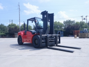 ราคาโรงงาน รถยกดีเซล 10 12 16 18 ตัน แบบ Heavy Duty พร้อมเสาสามท่อน สำหรับคลังสินค้าในท่าเรือ - Product Image 1