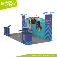 Stand d'exposition portable sur mesure, meilleur prix, 10x20, pour foire, événement, salon professionnel