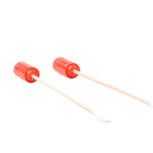 Flocked Cotton Swabs Disposable Sterile Nasopharyngeal Sampling Medical Grade For Laboratory Use With Nylon Tip And Red Cap - Product Image 4