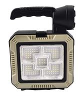 Lampe de travail COB multifonctionnelle ultra-lumineuse avec kit d'outils de réparation, batterie solaire rechargeable, lampe torche LED d'urgence pour l'extérieur
