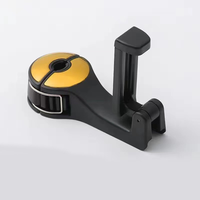 Support de téléphone multifonctionnel pour appuie-tête arrière de voiture, crochet réglable pour téléphone, clip pour appuie-tête automobile pour navigation GPS