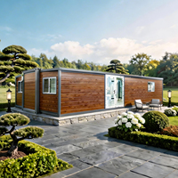 Maison mobile de luxe Evermore, respirante, préfabriquée, pliable, de 20 pieds, avec 4 chambres, design ferme, installation rapide en modules