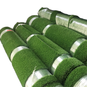 20mm respetuoso con el medio ambiente de alta densidad PE césped de fútbol césped sintético campo deportivo fútbol y canchas de fútbol rollo - Product Image 4