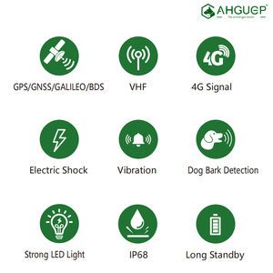 Ahguep เครื่องติดตามสุนัขล่าสัตว์ & ติดตาม <span class=keywords><strong>GPS</strong></span>, กันน้ำแอนดรอยด์รองรับการติดตามเรียลไทม์ - Product Image 5