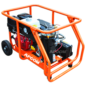 APCOM Gasoline Piston Air Compressor High Compression Efficiency, Less Maintenance, Strong <b>Adaptability</b> - Product Image 1