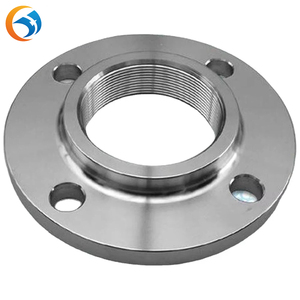 Vente directe usine – Brides en acier au carbone A105/Q235 forgées <span class=keywords><strong>et</strong></span> polies, traitement de surface anti-huile, certifiées ISO9001 - Product Image 1