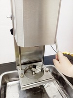 Nieuwe design roestvrijstalen aardappel snijmachine, frietmachine, gemotoriseerd, multifunctioneel voor commercieel gebruik, krulvormig