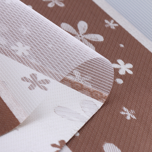 Zebra Roller Fabric Blackout Day Night <span class=keywords><strong>Tela</strong></span> de dos capas <span class=keywords><strong>para</strong></span> persianas opacas grises - Product Image 2