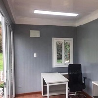 Maisons préfabriquées de luxe, 5 chambres, 3 salles de bain, conteneurs sanitaires, conteneurs de présentation en kit, à vendre