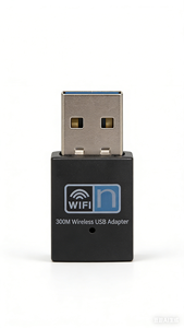 อะแดปเตอร์เครือข่ายไร้สายแบบพกพา USB Mini8192 ความเร็ว 300Mbps สำหรับแล็ปท็อปและเดสก์ท็อป - Product Image 2
