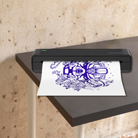 Imprimante thermique d'étiquettes de documents portable de taille A4 bon marché Imprimante thermique Machine d'autocollants d'art corporel de tatouage