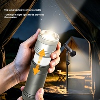 JIXIO Lumière vidéo LED zoomable 4 couleurs 15W CRI96+ 26 Gobos pour lampe d'appoint portable à télécommande