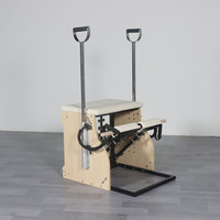 Chaise de Pilates portable et réglable Wuda en bois d'érable, équipement d'exercice professionnel pour la maison, la salle de sport, les entraînements en studio, bienfaits pour la santé