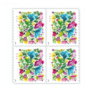 Estampillas y Etiquetas Vintage Económicas Personalizadas 2024 de Amor, para Sobres de Halloween, de EE. UU., Negras, para Países, de Larga Duración - Product Image 5