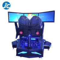 Vente flash - Simulateur de conduite de voiture en réalité virtuelle - VR - 6DOF - 3 écrans HD - Simulateur de course automobile VR pour PS4