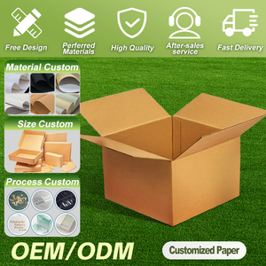 2026 OEM KK biểu tượng tùy chỉnh thân thiện với môi tái chế bao bì kraft giấy các tông bưu phẩm vận chuyển Quà Tặng đóng gói gửi Thư hộp - Product Image 3