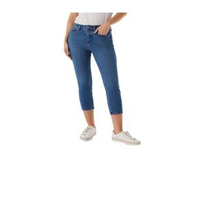 Vente chaude stretch <span class=keywords><strong>Jeans</strong></span> Taille Haute Couleur Unie Sept Points Femmes Skinny <span class=keywords><strong>Jeans</strong></span> Vintage - Product Image 1