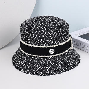 إرسال استفسار الحصول على كتالوج مصمم الكلاسيكية رسالة <span class=keywords><strong>M</strong></span> محبوك قبعة في الهواء الطلق تنفس المرأة أزياء الشاطئ Sombreros للسفر - Product Image 1