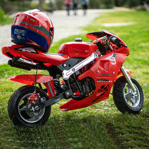 पेट्रोल मिनी बच्चों की इंजन बाइक बाइक 49cc 50cc की कीमत पर बिक्री - Product Image 3