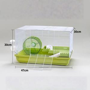 Hamsterkooi Basiskooi Grote Kooi Volledige Set Hamsterkooi Levert Gouden Beer Nest Villa Enkele En Dubbele Laag Pakket - Product Image 4