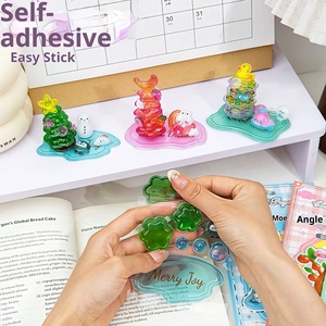 Pegatinas de PVC 3D de Dibujos Animados Jenga, Pegatinas Educativas para Niños, Estilo Instagram, para Aliviar el Estrés, Lindas, Brillantes en la Oscuridad, Decorativas - Product Image 4