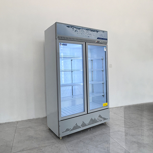 Commercial Air-Cooled Three-Door Double-Door Beverage Cabinet Large-Capacity <strong>Upright</strong> <strong>Freezer</strong> Wine Beer Other Beverages Internet - Product Image 3