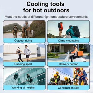 Ventilador Eléctrico Pequeño de Doble Cabezal Turbo, Banco de Energía Multifuncional con Pantalla Digital, Carga Rápida, Entrada USB Tipo-C - Product Image 3