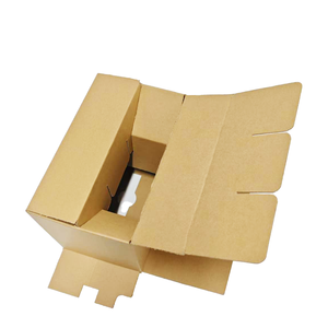 Caja de Envío de Cartón Corrugado Rígido Reciclado Ecológico Personalizado con Asa para Vodka, Tequila, Whisky, Refrescos y Bebidas Energéticas - Product Image 4