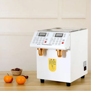 XEOLEO Fructose Machine De Remplissage 5L + 5L Bubble Lait Thé Boutique Automatique Électrique Sirop Sucre Distributeur Laevulose Quantificateur - Product Image 4