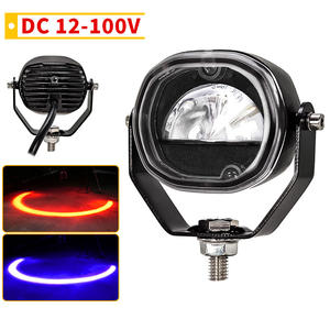 फोर्कलिफ्ट वेयरहाउस डिपो ट्रक के लिए मिनी आकार आर्क रेड जोन सुरक्षा चेतावनी फोर्कलिफ्ट हल्का नीला रेड जोन हेडलाइट यू आकार की लाइट - Product Image 2