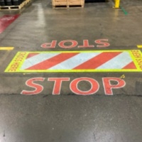 Projecteur de signalisation virtuelle LED multimédia étanche IP65 personnalisable, lumière de marquage au sol Gobo pour chariot mobile