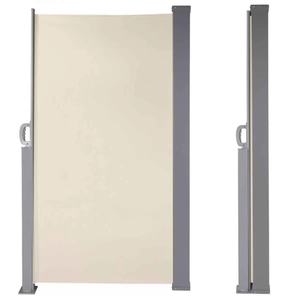 โครงอลูมิเนียมโพลีเอสเตอร์เคลือบ PU แบบแมนนวลขนาด160*300ซม. กันสาดแบบพับเก็บได้สีตามต้องการ - Product Image 2