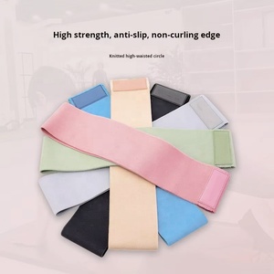 Banda Elástica de Nailon para Yoga, Tejida, Resistente, para Entrenamiento de Cadera, Levantamiento de Cadera, <span class=keywords><strong>Fitness</strong></span>, Mujeres, Sentadillas - Product Image 5