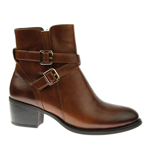 Stivali da <span class=keywords><strong>Donna</strong></span> Sexy <span class=keywords><strong>Marroni</strong></span> Autunno Inverno, Scarpe Occidentali <span class=keywords><strong>Casual</strong></span> in Pelle PU per Donne - Product Image 2