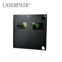 Cabine de sécurité laser certifiée EN12254, nouvelle, en fibre laser, avec protection oculaire pour lasers