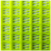 Toile en maille plastique renforcée colorée, en polyester enduit de PVC, pour abris solaires