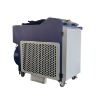 Machine de soudage au laser à fibre portative 1500w 1000w 2000w 3000w pour l'acier inoxydable