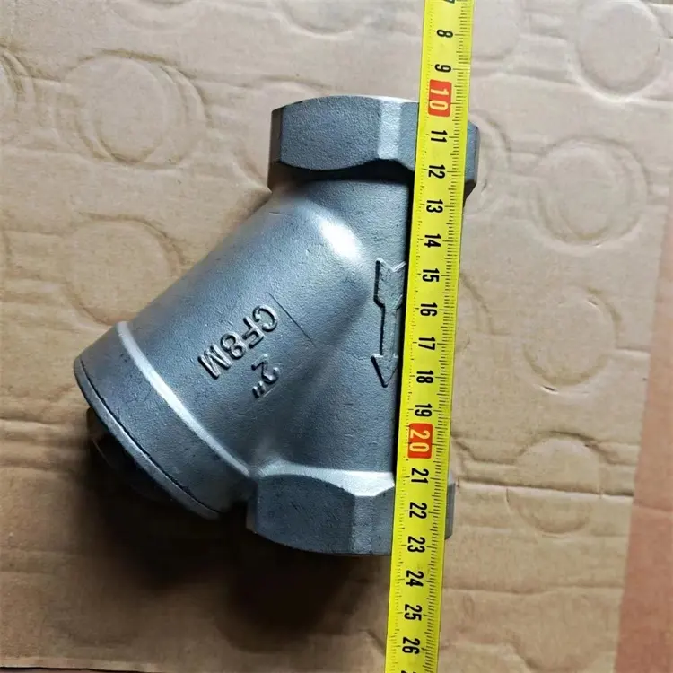 Stainless steel 316 Y-type check valve