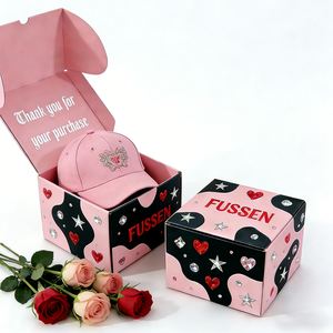 [Consegna Rapida] Scatola Rigida in Cartone Ondulato FUSSEN con Logo Personalizzato a Tema Amore, Confezione Regalo Romantica a Sorpresa per San Valentino - Product Image 3