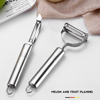 410 acier inoxydable éplucheur de pommes de terre multifonctionnel fruits couteau à éplucher Melon ensemble déchiqueteuse trancheuse râpe accessoires de cuisine