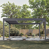 Pergola électrique à persienne Offre Spéciale d'angle de rotation de persienne pour la couverture de patio